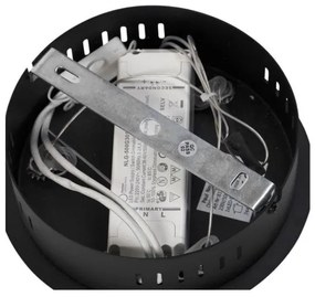 Lustră LED dimabilă pe cablu ROMAN LED/30W/230V neagră Paul Neuhaus 2472-18