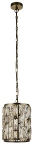 Pendul eleganta design modern Bijou alama antic/ champagne