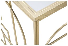 Masă consolă aurie 41x120 cm Marie – Mauro Ferretti