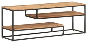 vidaXL Comodă TV, 130 x 30 x 45 cm, lemn masiv de acacia