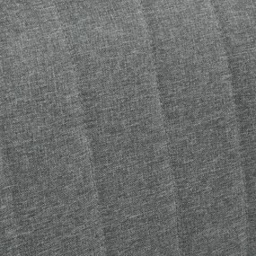 HOMCOM Canapea Modernă cu 2 Locuri din Material Textil Fără Brațe, Structura și Picioare din Lemn, 117x56,5x77 cm, Gri | Aosom Romania