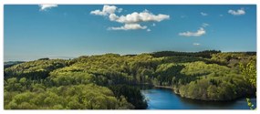 Tablou - Lac montan (120x50 cm)
