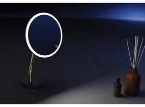 Deante ADI_Z812-LED Oglindă cosmetică reîncărcabilă pentru baie SILIA, LED 5 V, 5000 mAh, 2700–6500 K, IP44