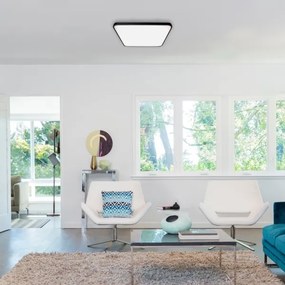 Plafonieră LED FABIO LED/23W/230V neagră