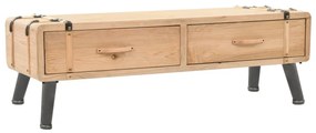 vidaXL Comodă TV, 110x33x35 cm, lemn masiv de brad
