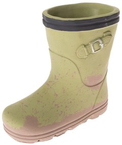 Decorațiune din beton Dakls Boot, verde