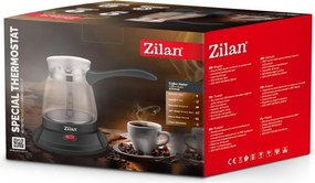 Ibric electric Zilan ZLN4940 Transparent, putere 600W, capacitate 6 cesti, detasabil de baza