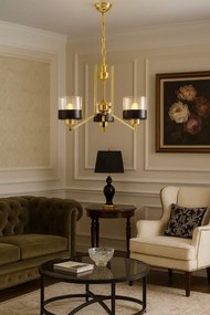 Lustra auriu-negru, homs ro,40034