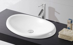 Bathco Spain Ellipse lavoar 62x41 cm oval alb 4022