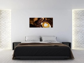 Tablou - O ceașcă de cafea (120x50 cm)