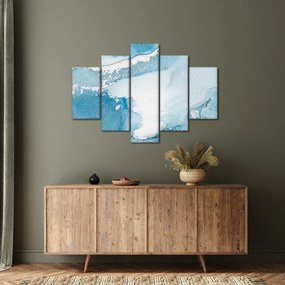 Tablou - Decor albastru (150x105 cm)
