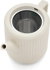 Ceainic alb cu filtru din porțelan 1,2 l Skagen – Bredemeijer