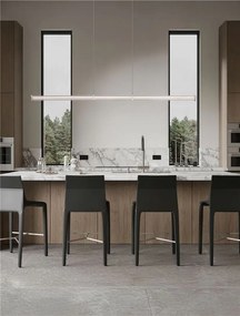 Lustra suspendata LED 3000K PHEME nickel satinat