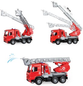 Mașină Pompieri Lena MercedesBenz Arocs, cu pompă de apă, 47 cm