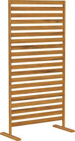 Outsunny Paravan din lemn 170x80 cm Paravan separator de spații Grilaj pentru exterior Grădină Curte Terasă Maro | Aosom Romania