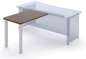 Element executiv TopOffice 110 x 70 cm, stejar charleston