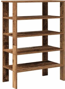vidaXL Pantofar, Lemn vechi, 61x32x87,5 cm, lemn compozit