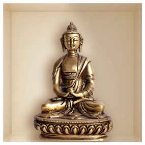 Autocolant cu efect 3D Fanastick Buddha Statue