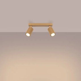 Spot Sollux SL.1561 KARBON 2xGU10/10W/230V auriu