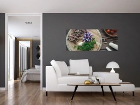 Tablou - Din tocătorul bucătăriei (120x50 cm)