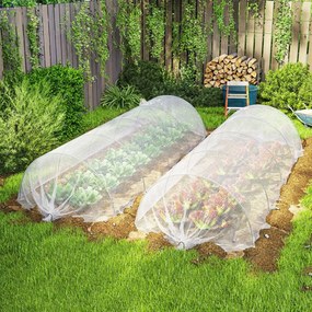 Outsunny Prelată impermeabilă 3 x 5 m, PE robust 140 g/m², rezistentă la rupere | Aosom Romania