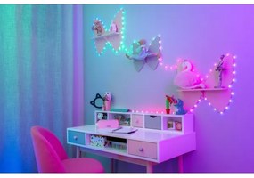 Instalație LED RGB dimabilă de Crăciun 200xLED 14 m USB Wi-Fi Twinkly TWKH200RGB-G