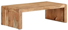 vidaXL Măsuță de cafea, 110x55x35 cm, lemn masiv de acacia