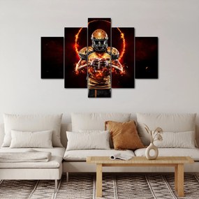 Tablou - Jucător de fotbal american (150x105 cm)