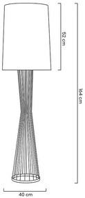 Lampa de podea cu aspect elegant Home, 164cm