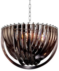 Candelabru design LUX Murano 50cm, fumuriu 111902 HZ