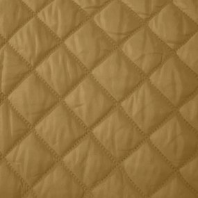 Cuvertură de pat matlasată elegantă de culoare galben maronie Lăţime: 220 cm Lungime: 240cm