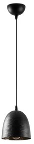 Lustră suspendată pe cablu TATTOO, 1x E27/40W/230V, Ø 16 cm, negru