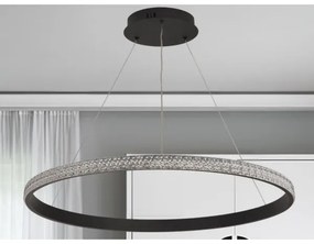 Lustră LED dimabilă pe cablu LED/55W/230V 3000-6500K + telecomandă