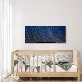 Tablou cu stele noaptea și cerul (120x50 cm)