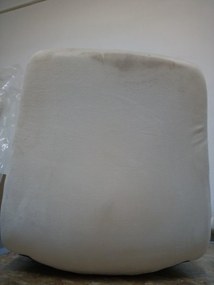 Reducere Scaun de catifea crem LIBRA BUTTER CREAM II. calitate secundara