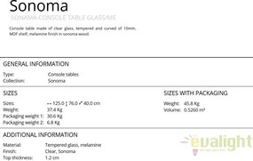 Consola design modern Sonoma SV-764352