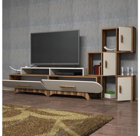 Masă TV/Dulap Florian S (Nuc + Crem). 1088294