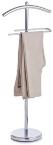Suport costum Zeller Leroy, otel cromat, 43 x 25.5 x 109 cm
