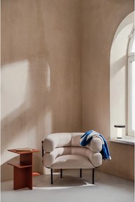 Noptieră teracotă cu rafturi Atik – noo.ma