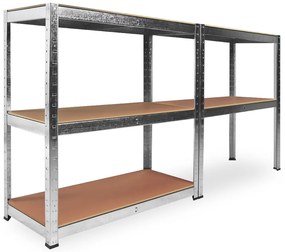 Deuba 2 rafturi rezistente 180 x 90 x 40 cm 875 kg