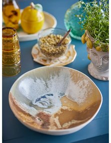 Bol mic crem din gresie 1,3 l Lacey – Bloomingville