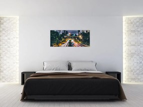 Tablou - Oraș de noapte (120x50 cm)