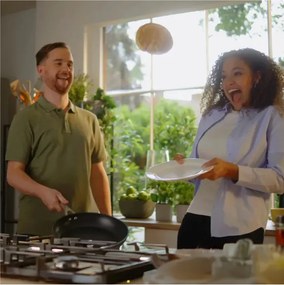 Set oale si tigaie Ninja Zerostick Premium C35005DE, 9 piese, Tehnologie antiaderenta, Pana la 260°C, Inductie, Negru