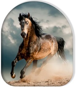 Cal Wild Stallion pernă decorativă 37x33 cm