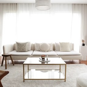 Măsuță de cafea ASTRO 40x90 cm aurie