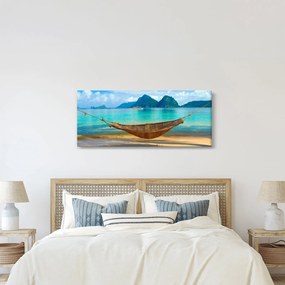 Tablou - Hamac pe plajă 3 (120x50 cm)