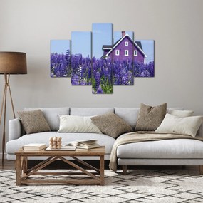 Tablou cu câmp de lavanda (150x105 cm)