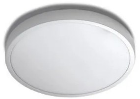 Mini Plafoniera LED design slim MALTA R 23 4000K alba