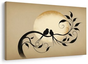 Tablou iubire pe creangă