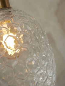 Pendul design decorativ Venice oval, clear